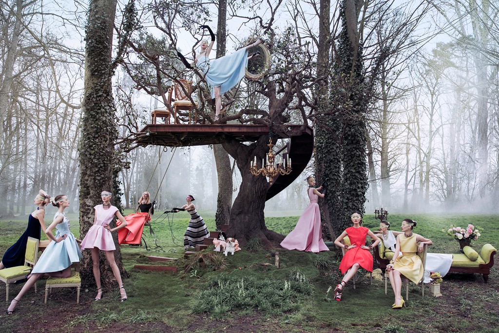 Secret Garden 2 - Versailles DIOR Daria Strokous Inez Van Lamsweerde Vinoodh Matadin WWW.LOYALROYAL.ME