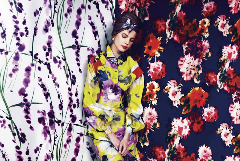 www.LoyalRoyal.me Prints Of The Season: Elisabeth Erm By Erik Madigan Heck For Harper's Bazaar March 2014