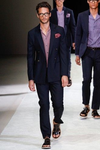 Armani мужская коллекция весна-лето 2015