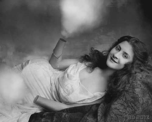 creative gif black white vintage